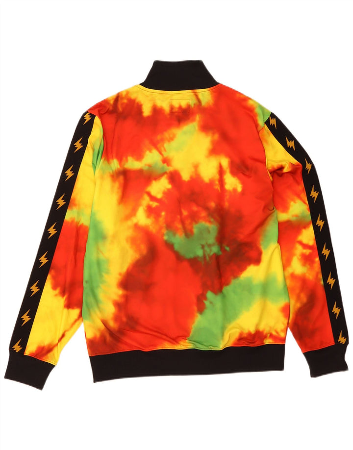 Jachetă de trening pentru bărbați Guess, multicoloră, din poliester Tie Dye