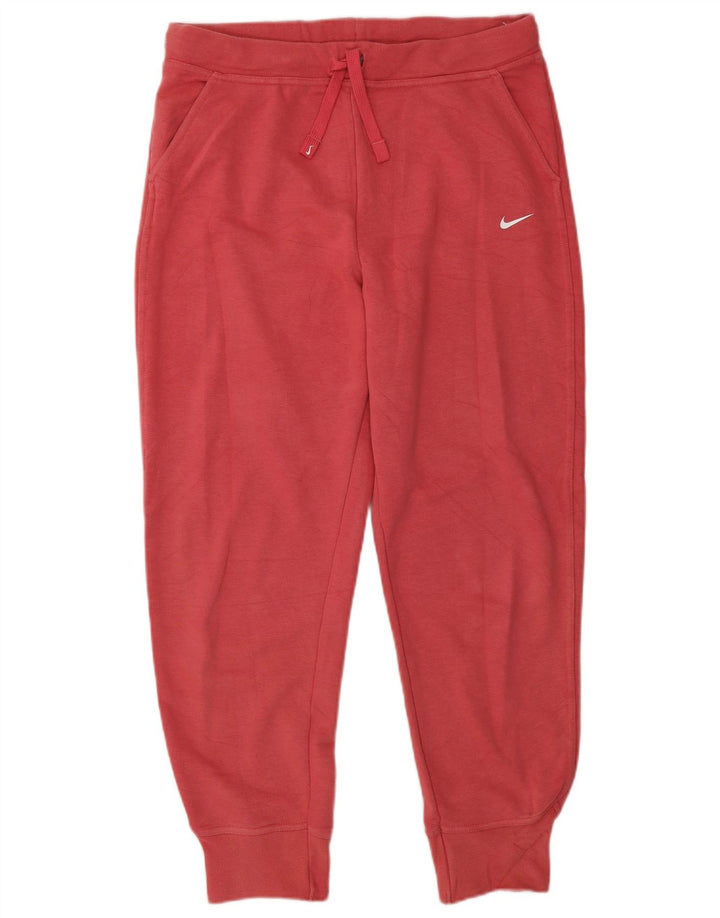 Pantaloni de trening pentru femei Nike Joggeri UK 14 Bumbac roz mediu