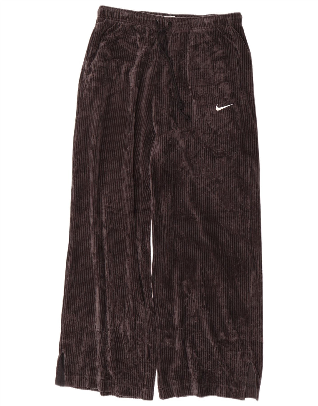 Pantaloni de trening pentru bărbați din velur NIKE, mari, negru, bumbac