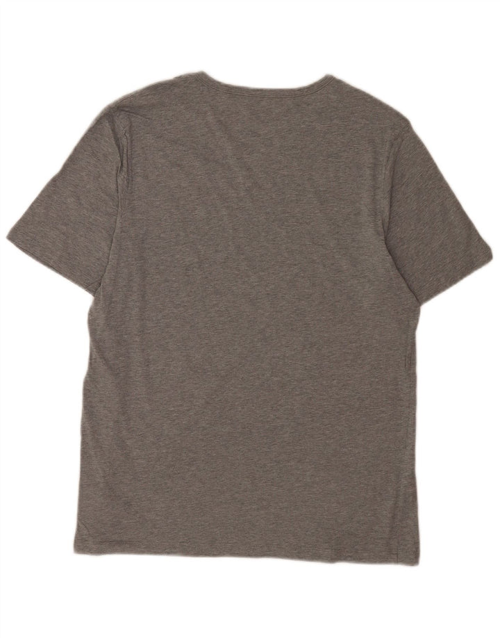 Tricou pentru bărbați Hugo Boss Top mare din bumbac cu pete gri