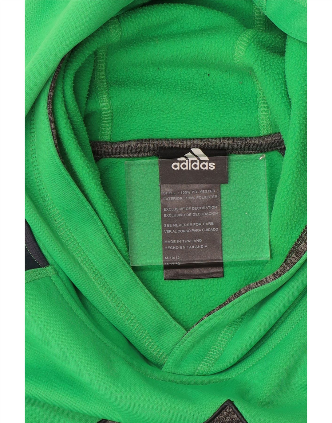 Pulover ADIDAS Climawarm pentru băieți, 10-11 ani, verde mediu, color block