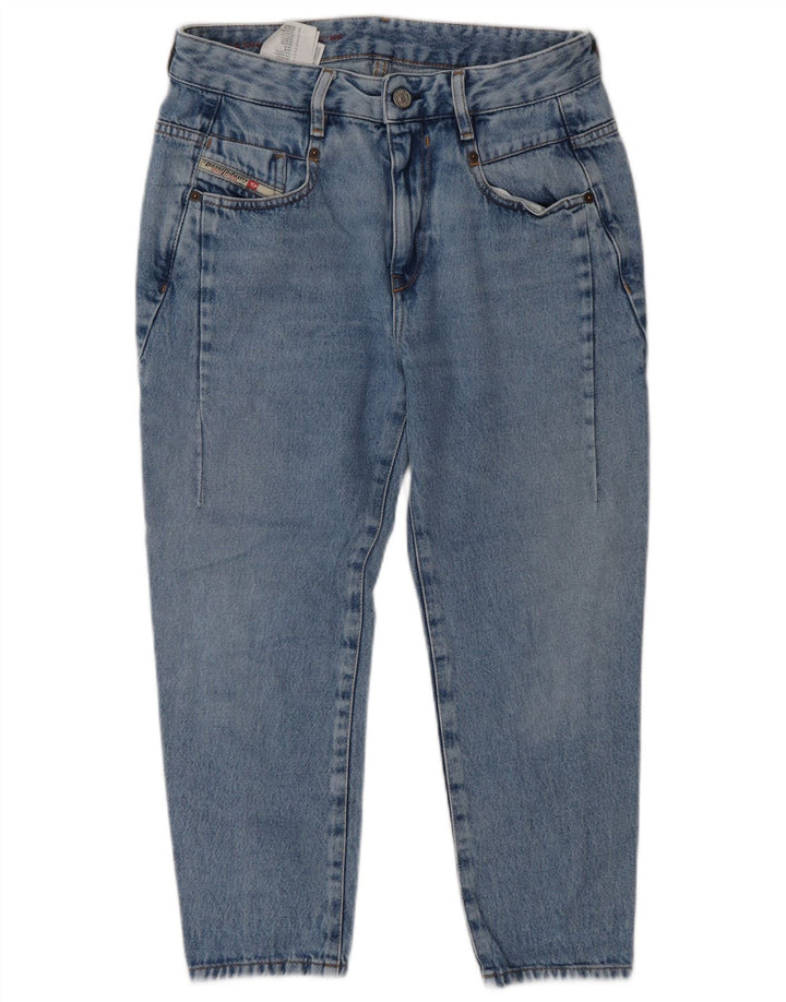 Jeans Capri Slim pentru femei Diesel W25 L22 Bumbac albastru