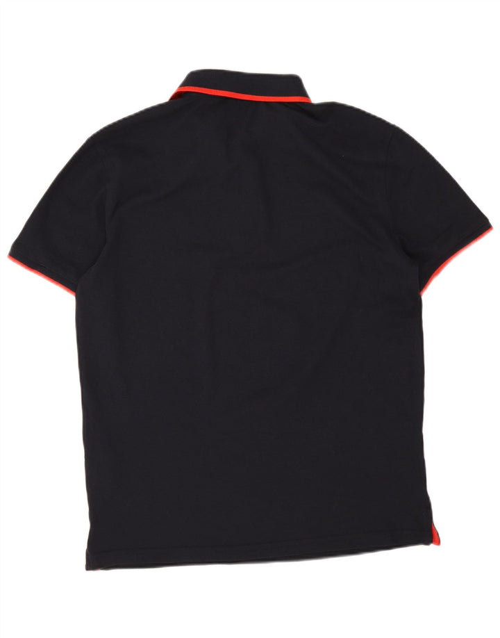 Tricou polo Champion pentru bărbați, bumbac, albastru bleumarin mediu