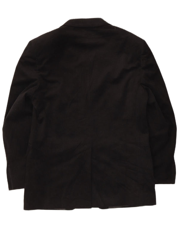 Jachetă pentru bărbați Marks & Spencer din velur cu 2 nasturi, UK 40 Medium Black