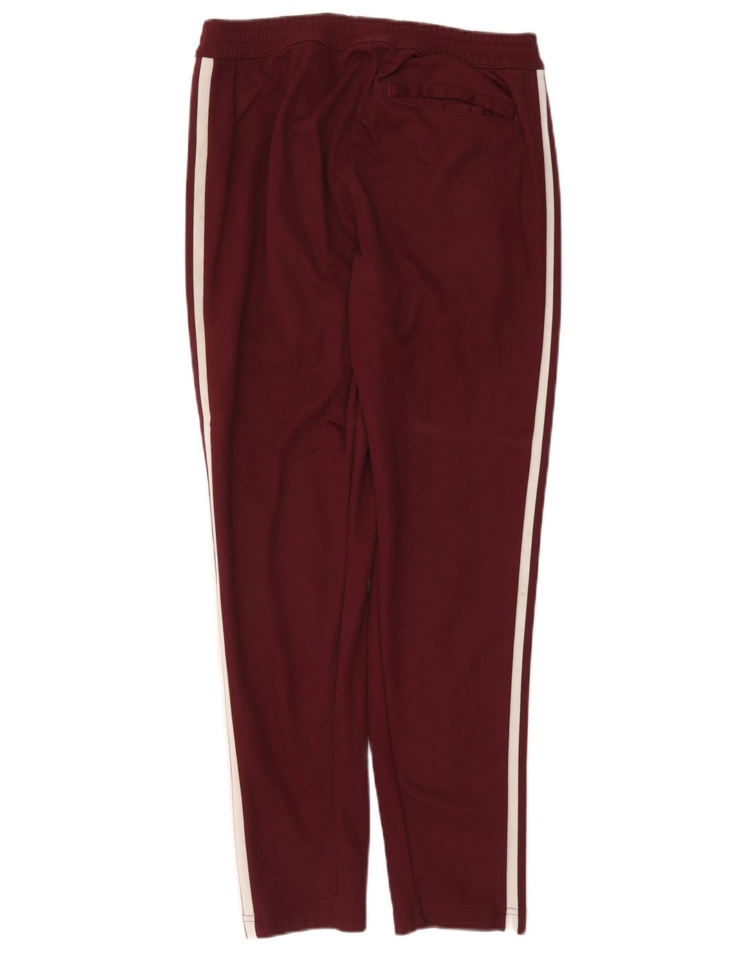 Pantaloni de trening Adidas pentru bărbați, bumbac mediu burgundy