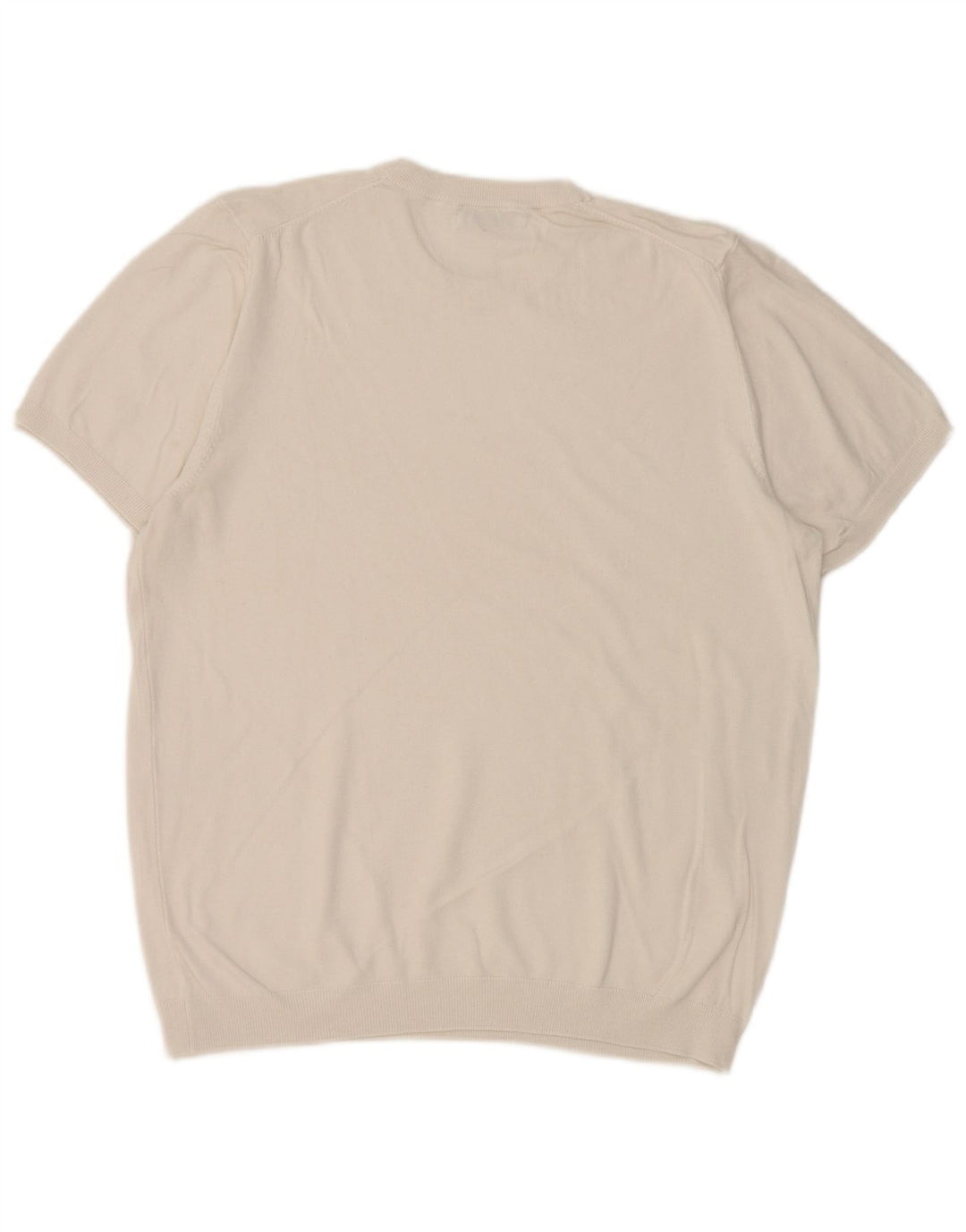 Tricou pentru bărbați Zara Top Mediu Alb