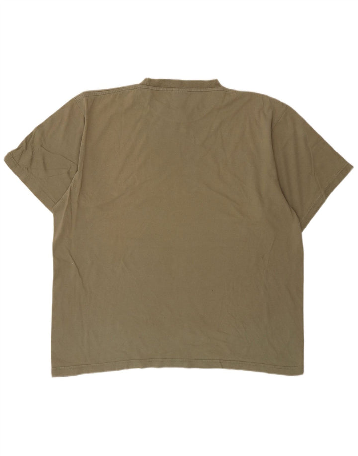 Tricou grafic Nike pentru bărbați Top mare din bumbac kaki