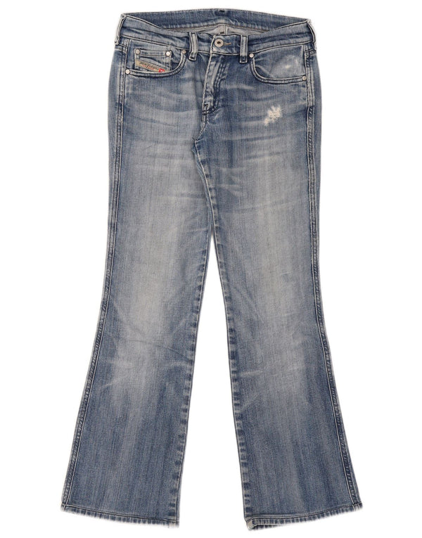 Jeans Bootcut Distressed pentru femei Diesel W29 L29 Bumbac albastru