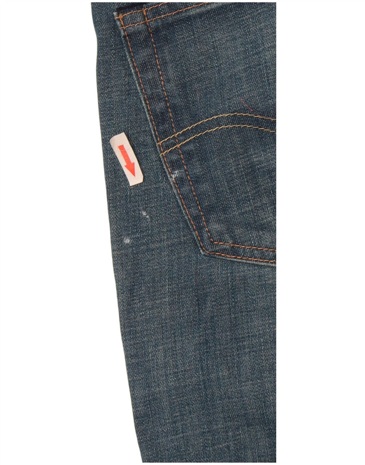 Blugi pentru bărbați Levi's 527 Bootcut W32 L30 Bumbac albastru