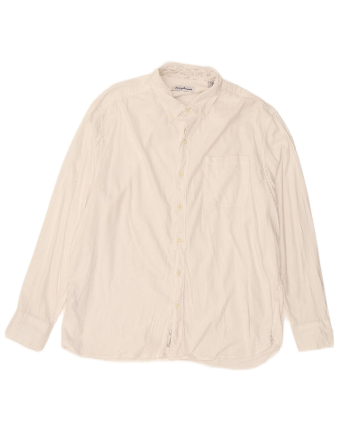Cămașă pentru bărbați Tommy Bahama, mare, alb, Lyocell