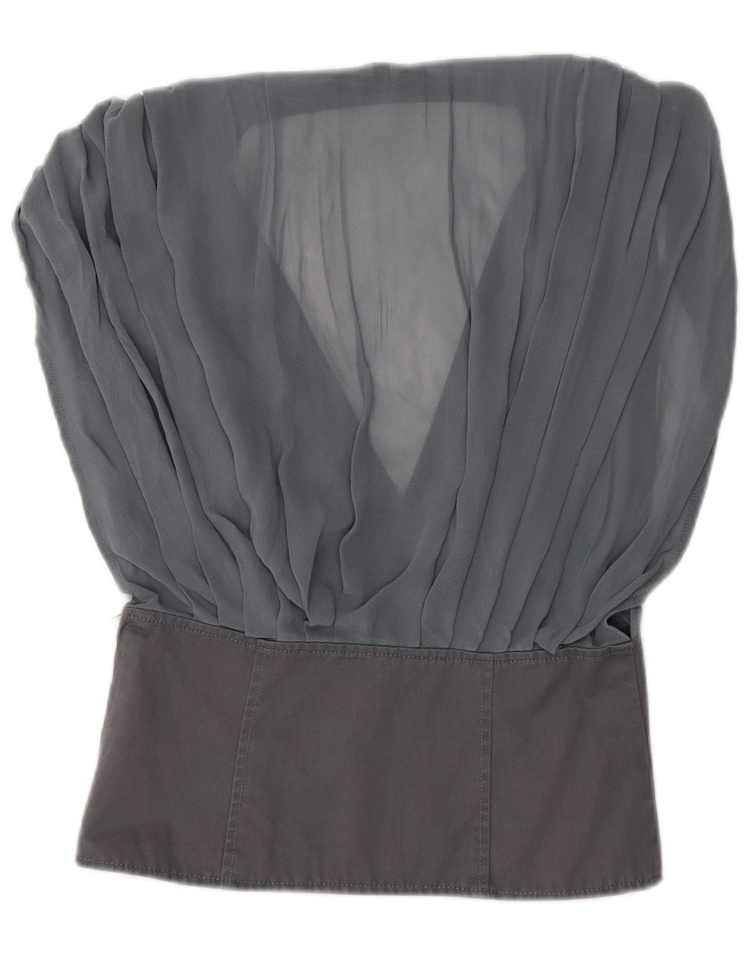 Bluză pentru femei French Connection Top UK 6 XS bumbac gri