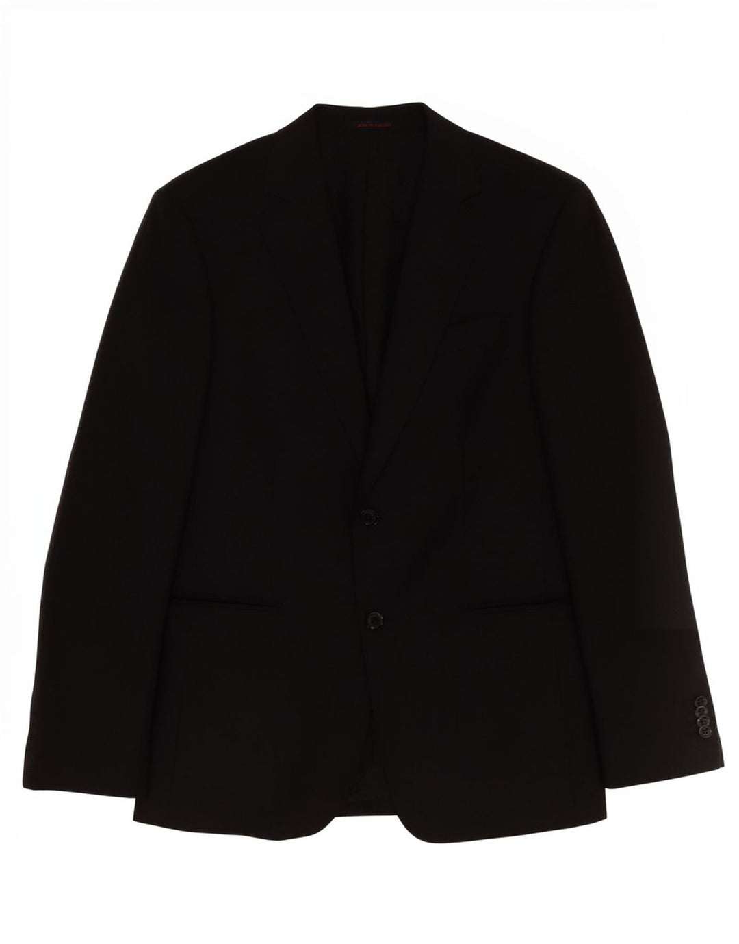 Jachetă Blazer pentru bărbați Pierre Cardin cu 2 nasturi UK 38 Medium Black Classic
