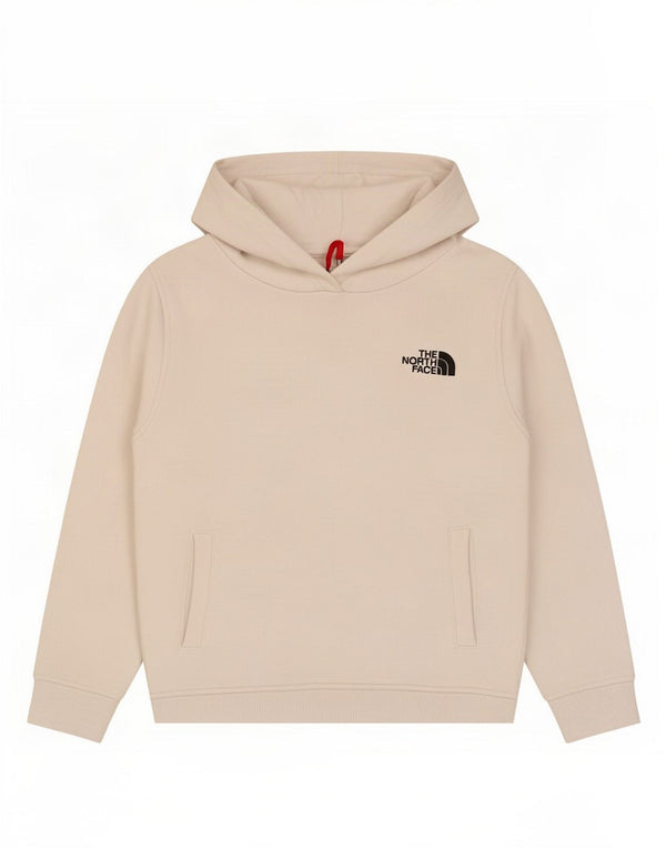 The North Face Boys Graphic Hoodie Pulover 11-12 ani, mare, alb, bumbac