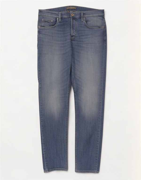Blugi slim pentru femei Iceberg UK 14 Large W34 L32 Blue Bumbac
