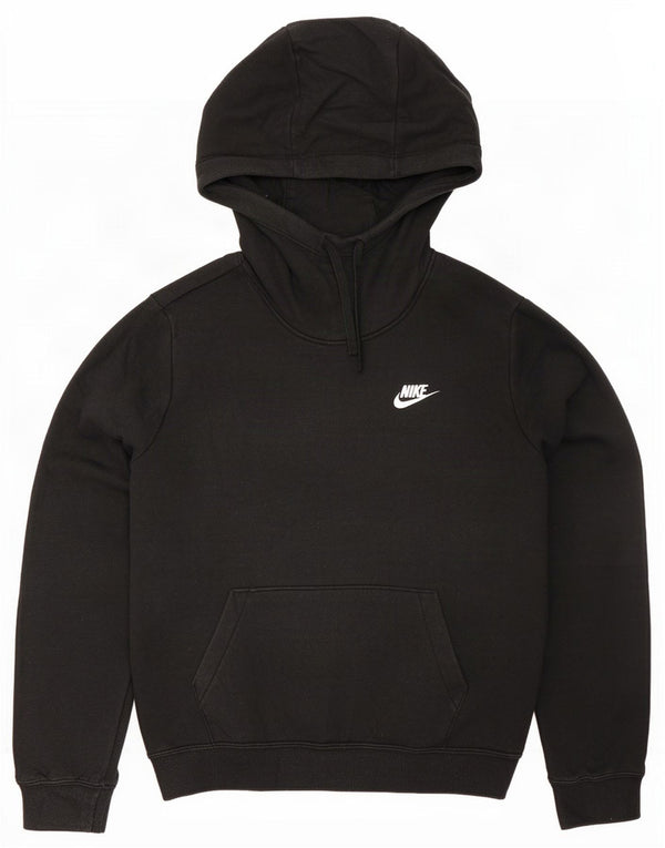 Pulover Nike pentru bărbați, bumbac mediu negru
