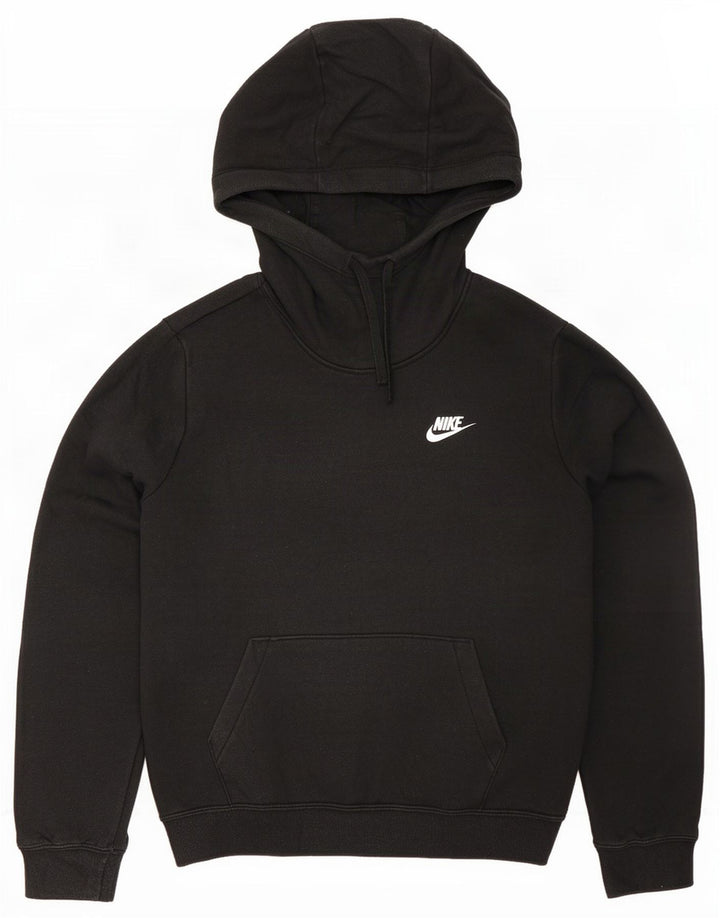 Pulover Nike pentru bărbați, bumbac mediu negru