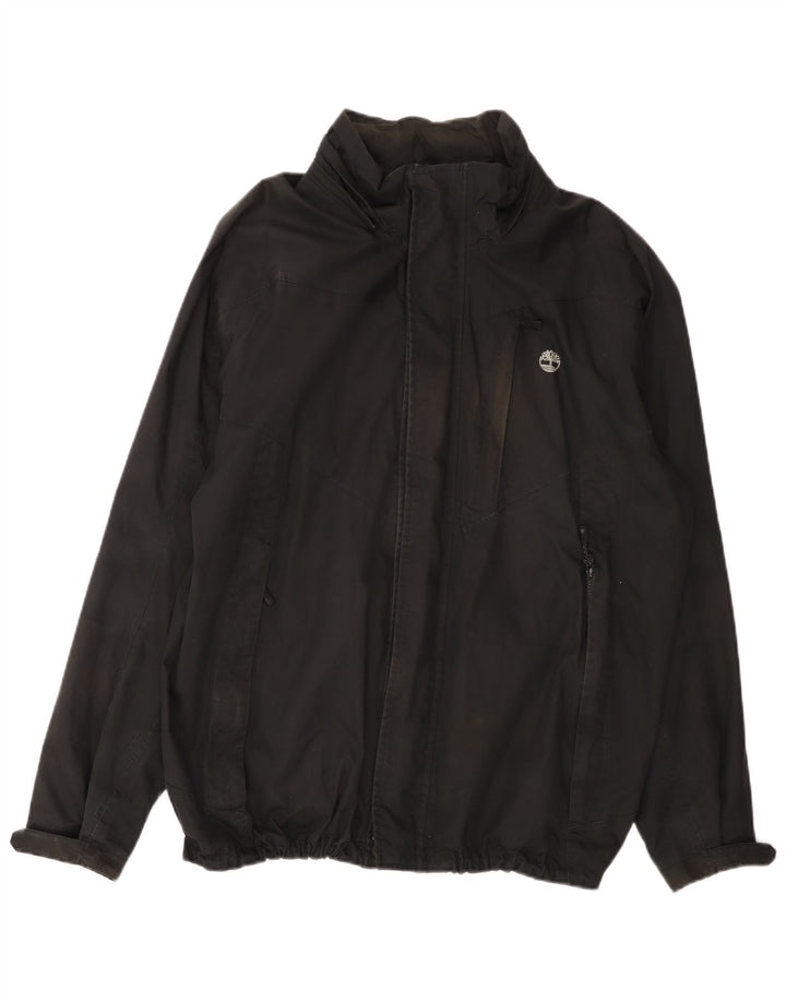 Jachetă Windbreaker pentru bărbați Timberland UK 44 2XL bumbac negru