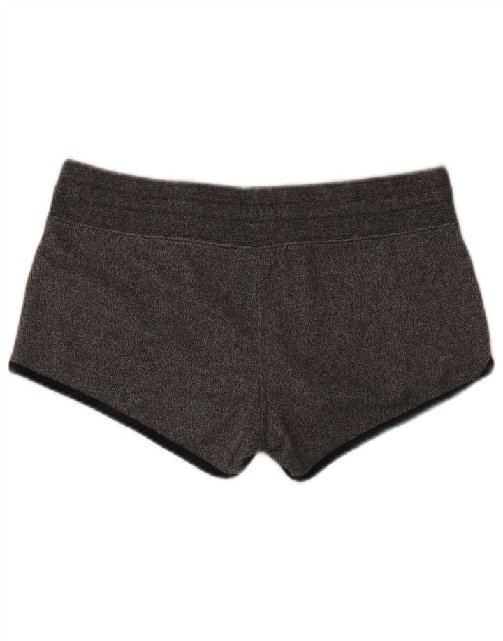 Pantaloni scurti sport vintage pentru femei UK 14 Medium Grey Flecked