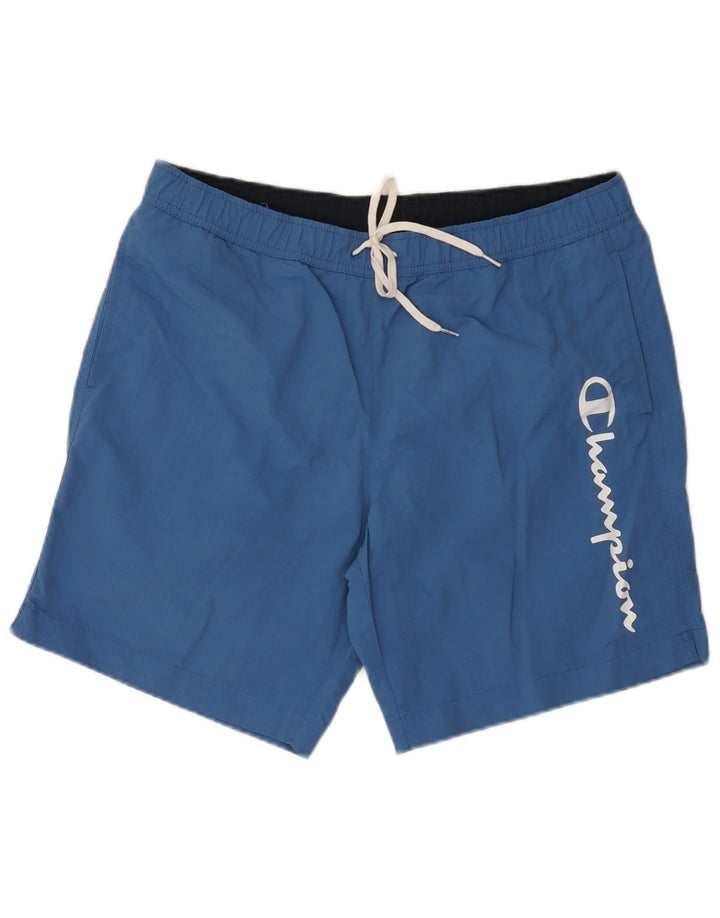 Pantaloni scurți de înot grafic pentru bărbați Champion 2XL, albastru