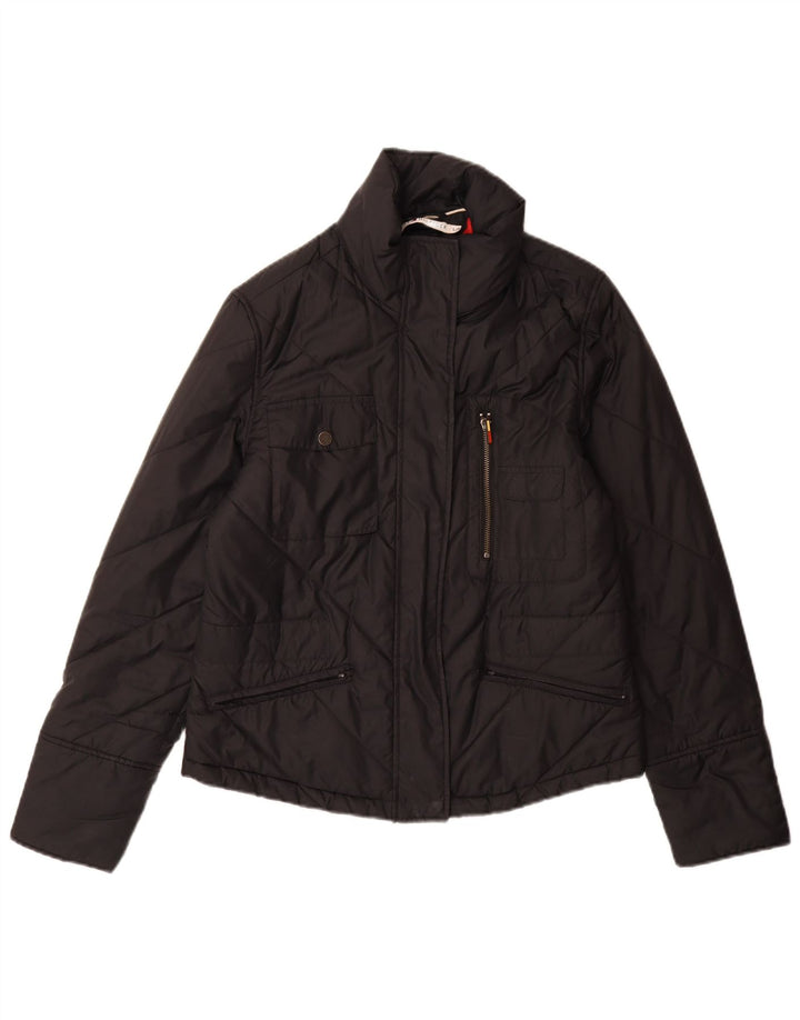 Jachetă căptușită pentru femei Tommy Hilfiger UK 16, mare, negru, poliester