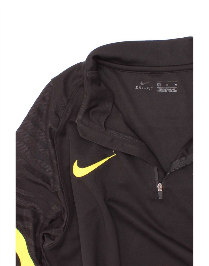 Trening cu pulover grafic Nike pentru băieți Top 10-11 ani mediu negru
