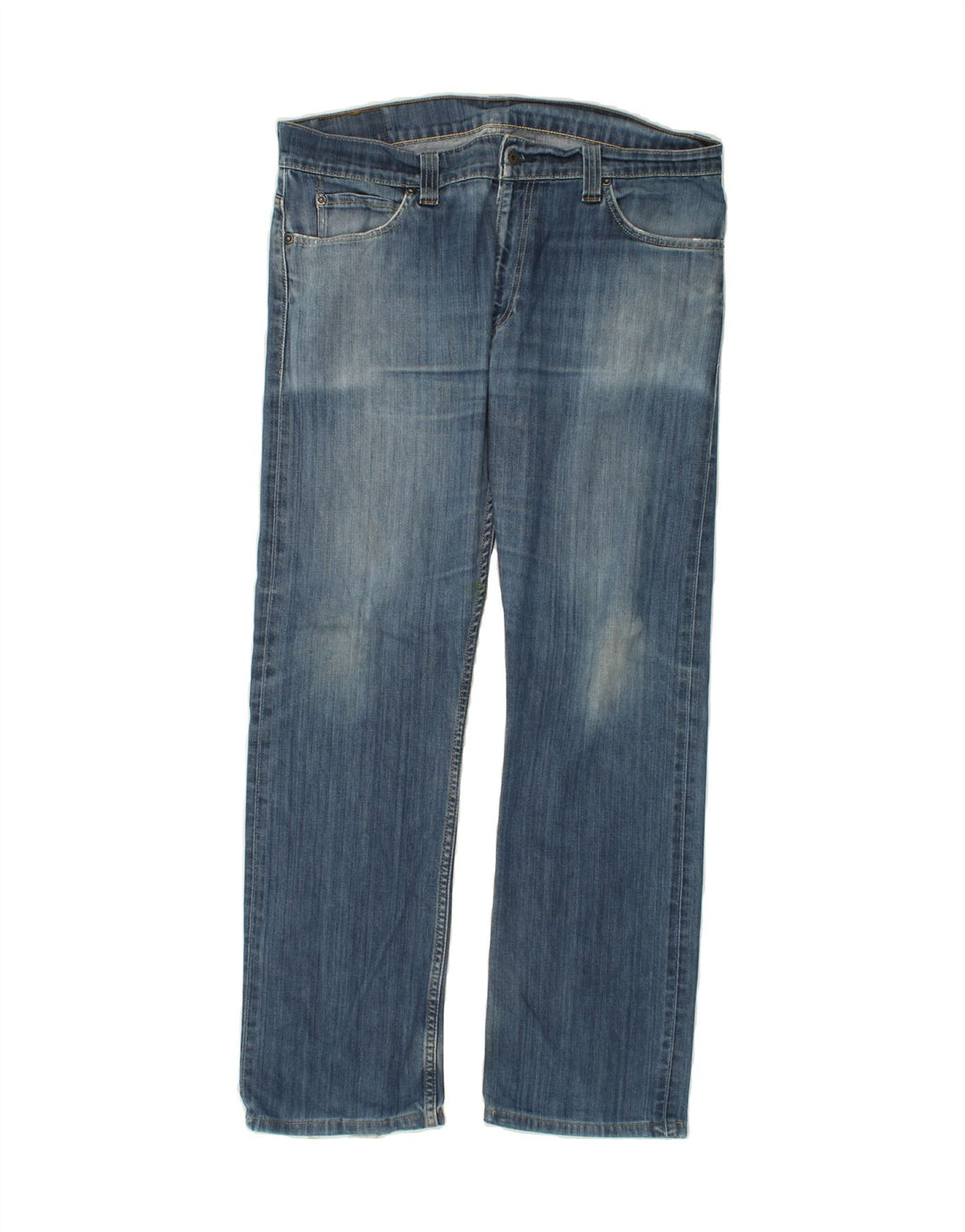 Blugi drepti pentru bărbați LEVI'S W38 L32 Bumbac albastru