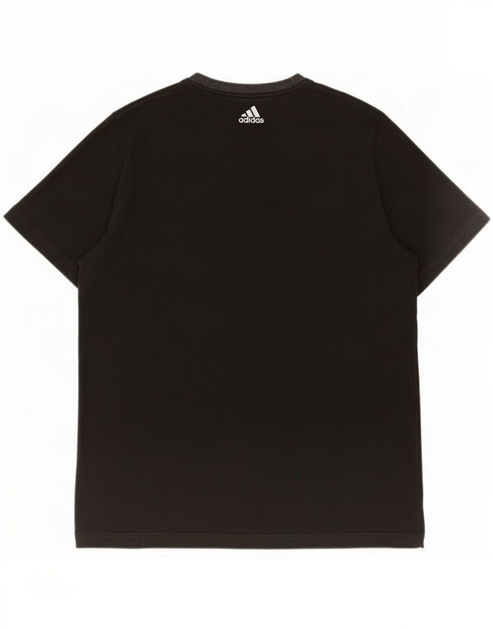 Tricou pentru bărbați Adidas Top Mediu Negru