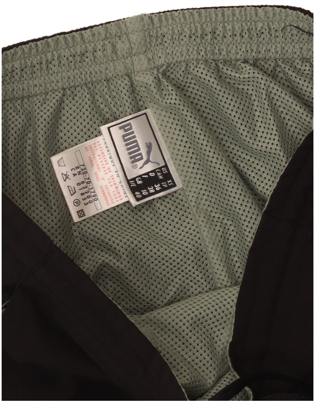 Pantaloni de trening PUMA pentru femei UK 10 Poliester negru mic