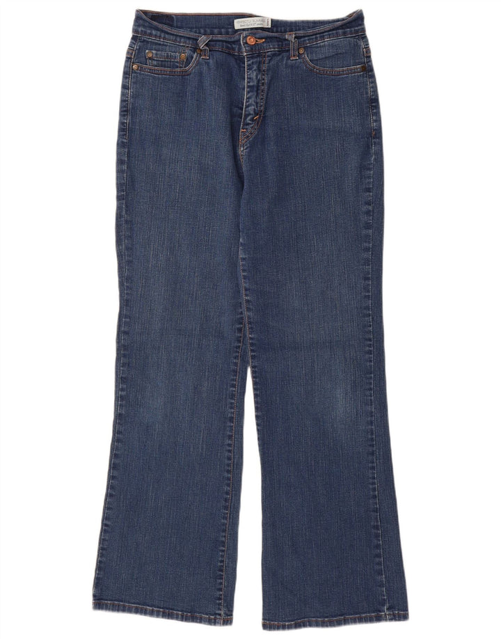 Jeans Levi's pentru femei 512 Perfectly Slimming Bootcut US 12 Large W28 L30 Blue