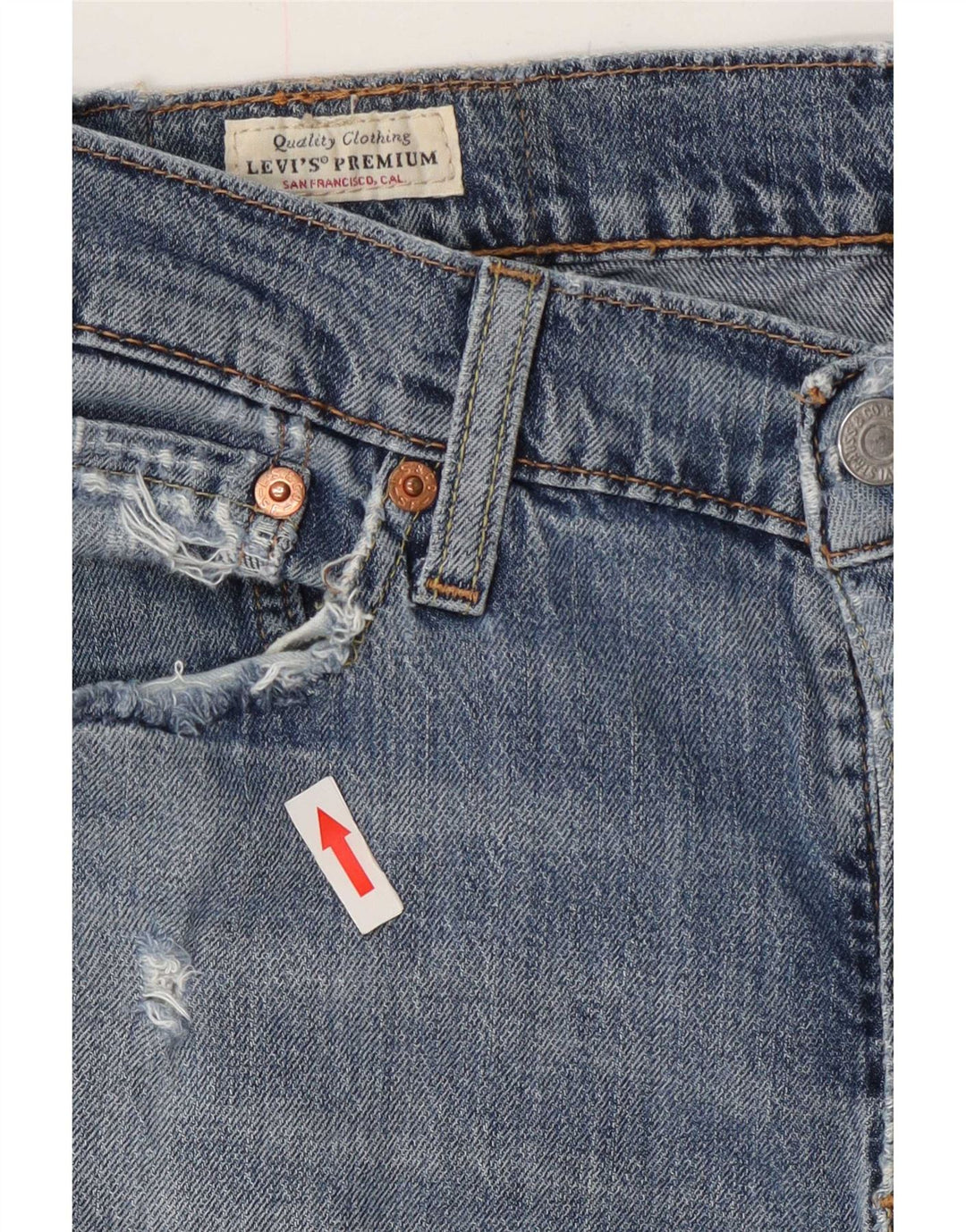 Blugi Levi's 511 Tapered Slim W30 L30 Bumbac albastru