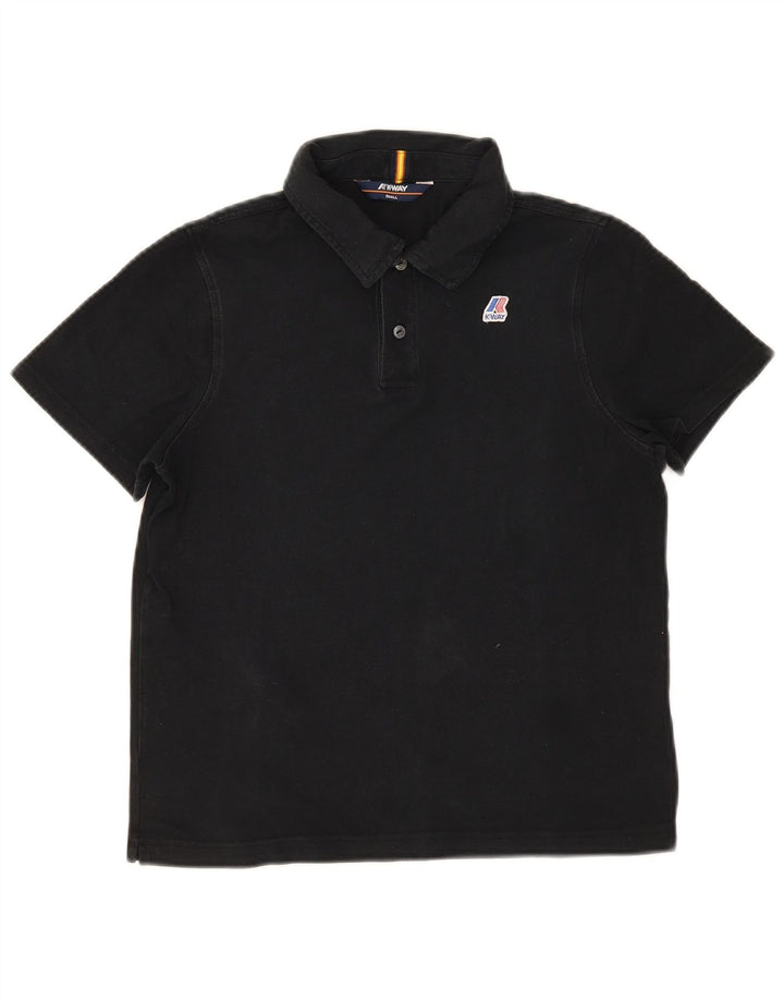 Tricou polo pentru bărbați K-Way Mic Negru