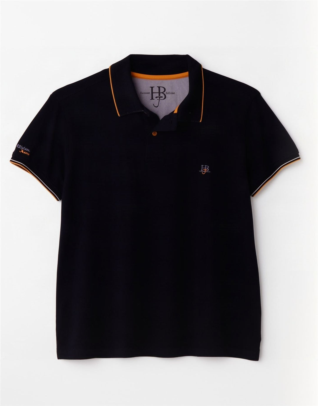 Tricou polo Harmont & Blaine pentru bărbați, bumbac, albastru bleumarin