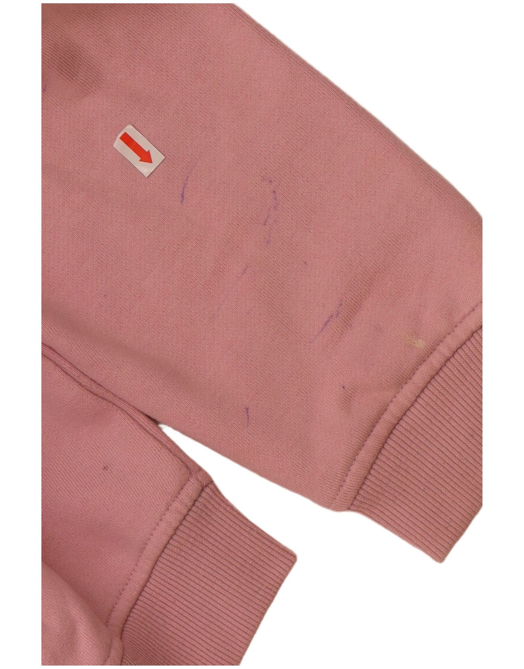 ELLESSE Pulover cu grafic pentru femei UK 12 Bumbac roz mediu