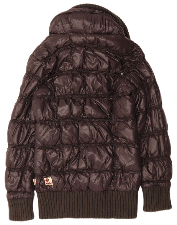 Jachetă căptușită cu glugă KHUJO pentru femei UK 18 XL bleumarin