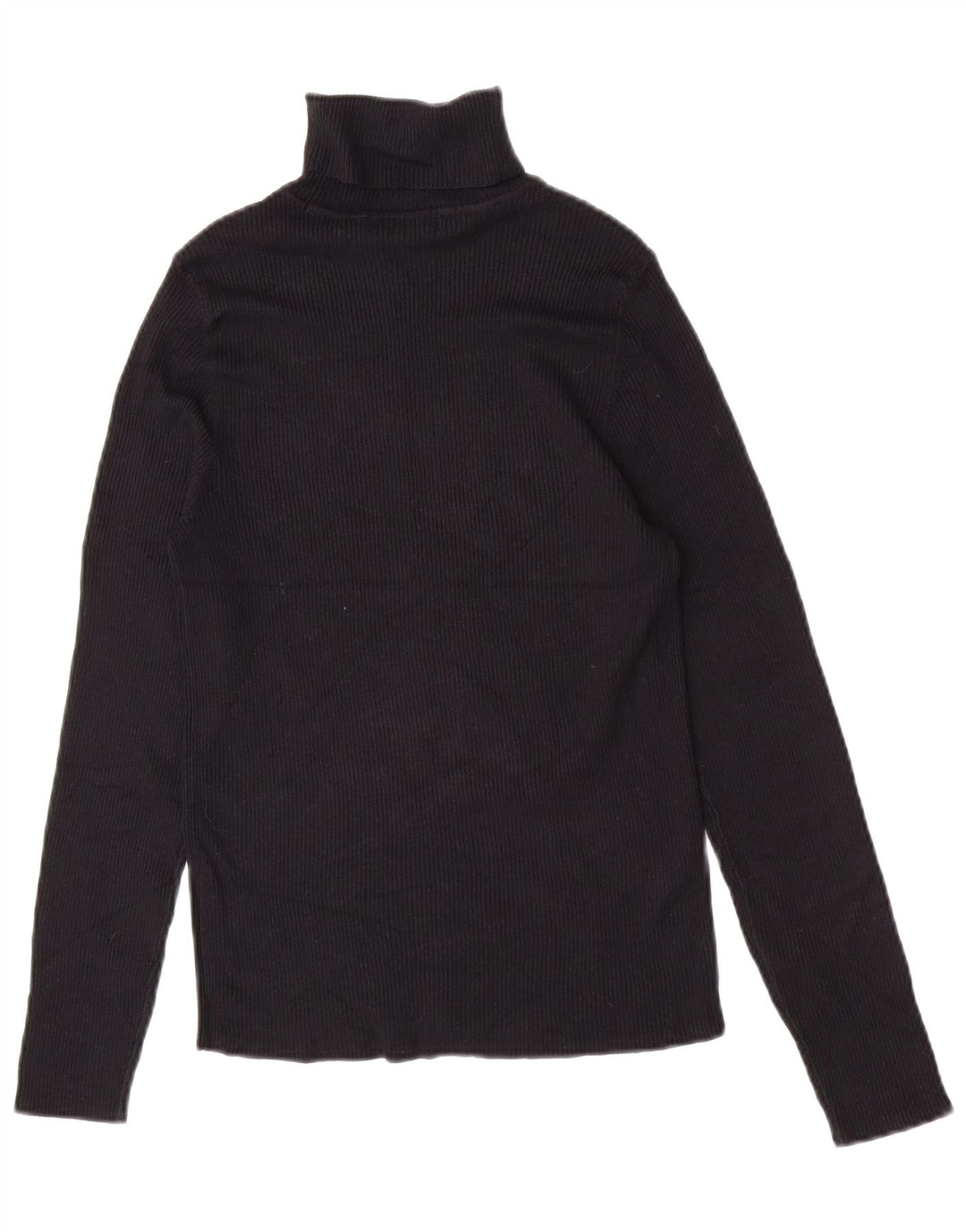 Pulover pentru femei Marks & Spencer cu gât rulat, negru mediu, UK 12