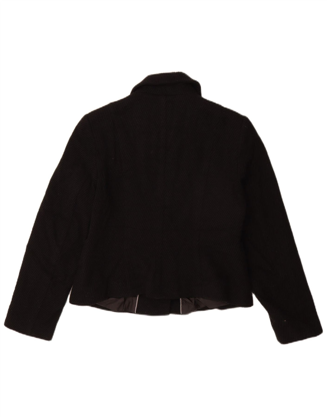 Palton scurt pentru femei Marks & Spencer UK 14 Medium Black Viscose