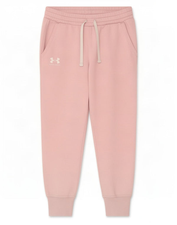 Pantaloni de trening pentru femei Under Armour Joggeri UK 14 Bumbac roz mediu
