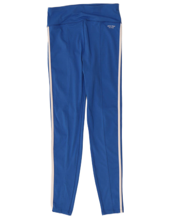 Jambiere Jack Wills Active cu talie înaltă pentru femei UK 12 Medium Blue Sports