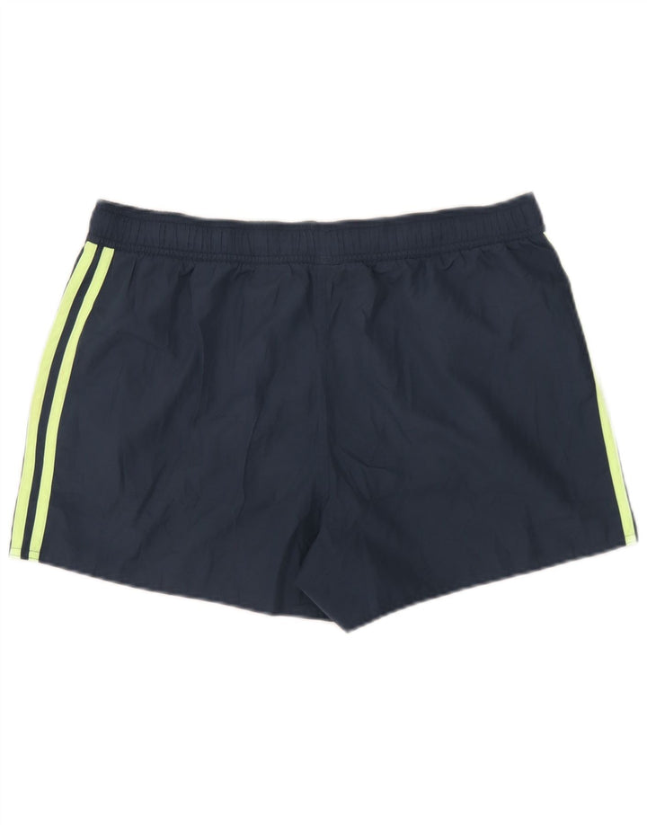 Pantaloni scurți sport pentru bărbați Adidas mari bleumarin