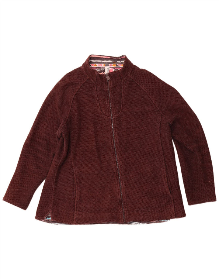 WEIRD FISH Jachetă de trening pentru femei UK 20 2XL Bumbac maro