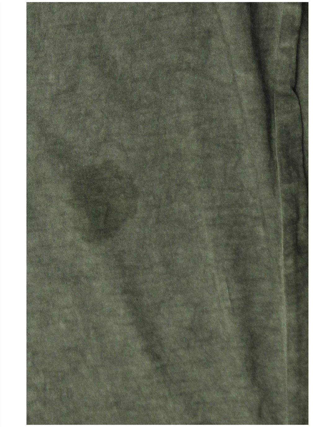 BENETTON Top grafic pentru bărbați cu mânecă lungă din bumbac verde mic