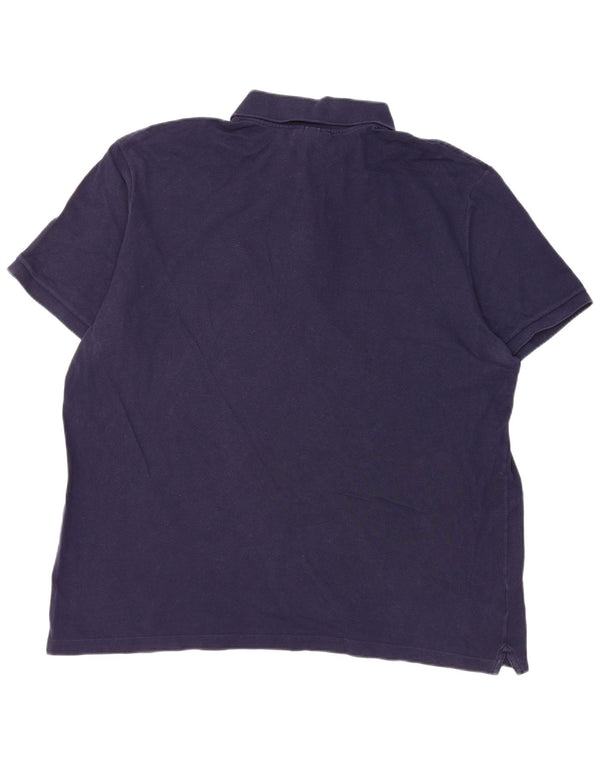 Tricou polo pentru bărbați Lacoste Slim Fit Mărimea 8 3XL Bumbac bleumarin