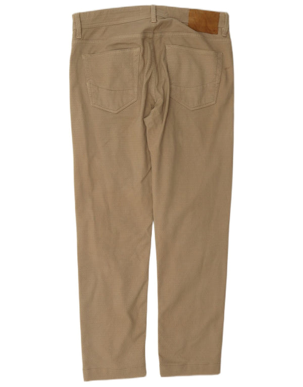 SIVIGLIA Pantaloni Slim Casual Bărbați L34 L30 Bumbac Bej