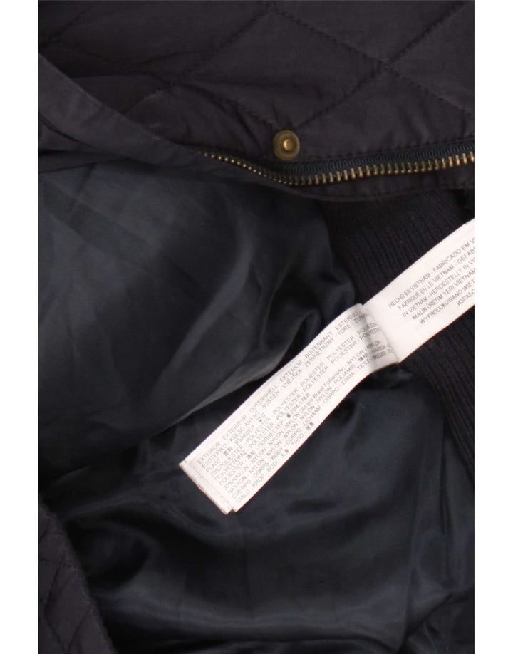 Jachetă matlasată Massimo Dutti pentru femei EU 38 Medium Bleumarin Colorblock