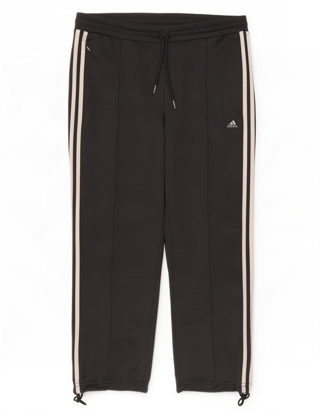 Pantaloni de trening Adidas Climalite pentru femei UK 12 Medium Gri Poliester
