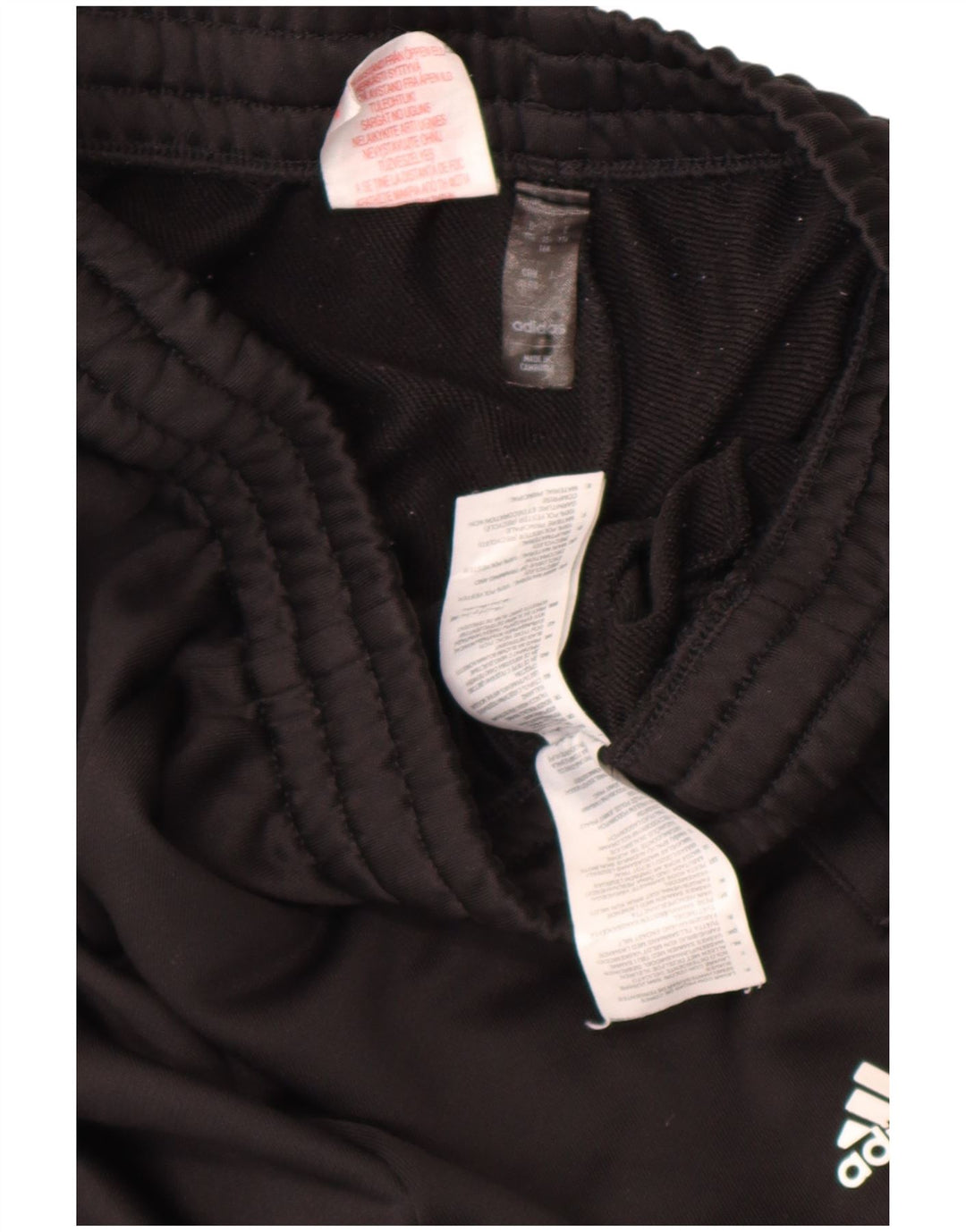 Adidas Băieți Pantaloni Trening Pantaloni Joggeri 15-16 Ani Poliester Negru