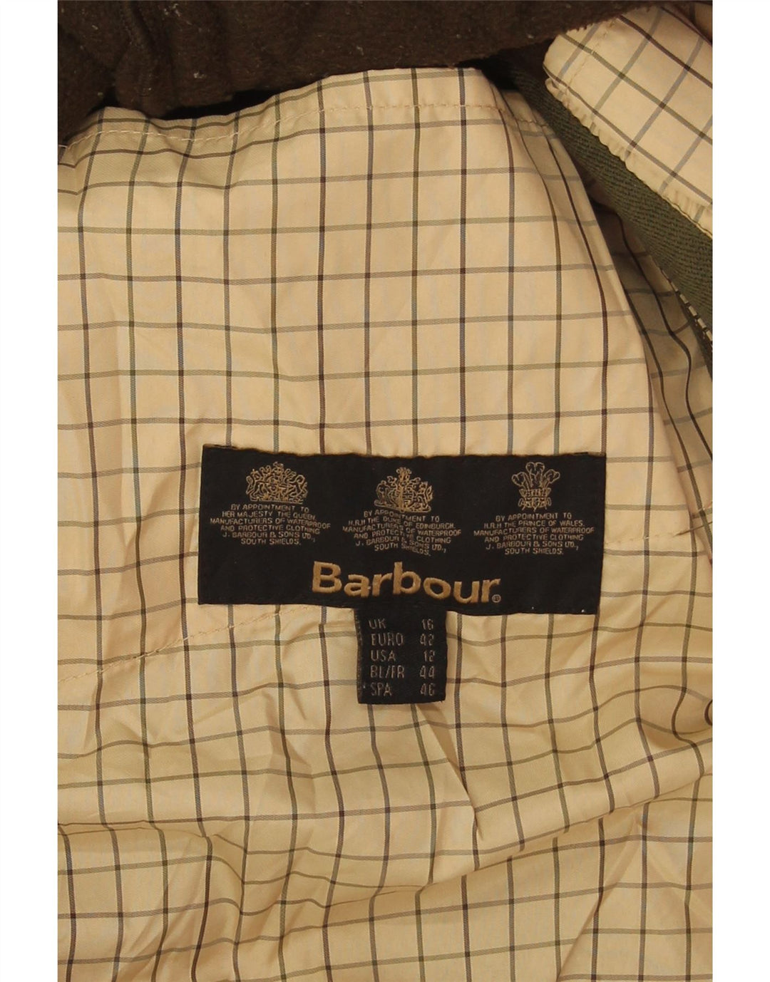 Gilet matlasat pentru femei Barbour UK 16 Large Khaki