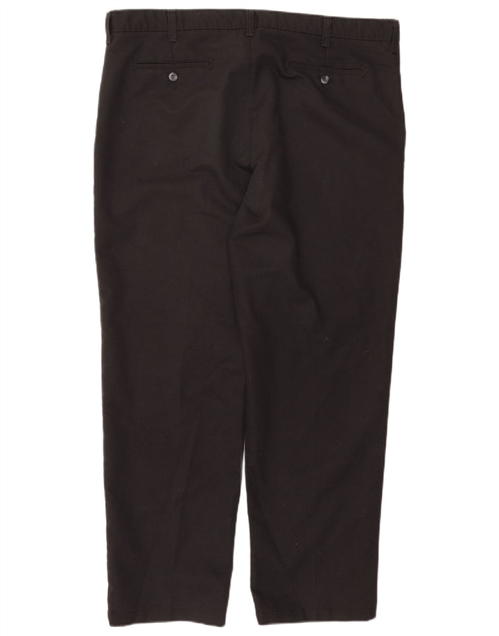 Pantaloni chino pentru bărbați LEE, cu ajustare relaxată, L40 L32, bumbac negru