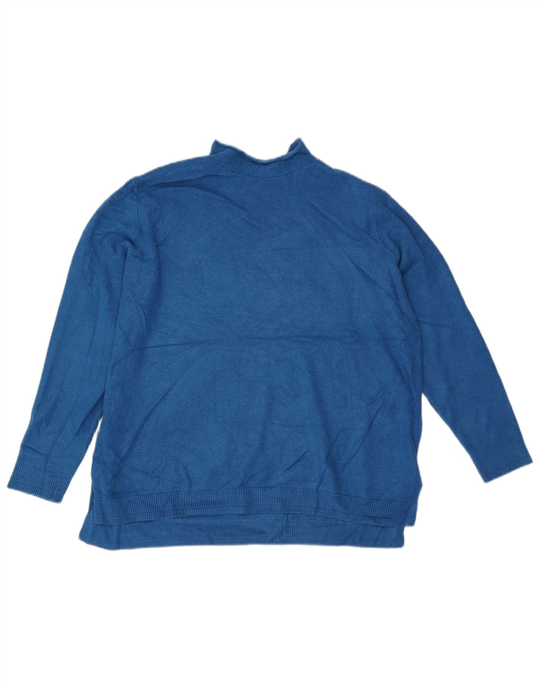 Pulover cu gât țestoasă pentru femei Marks & Spencer UK 16 Large Blue