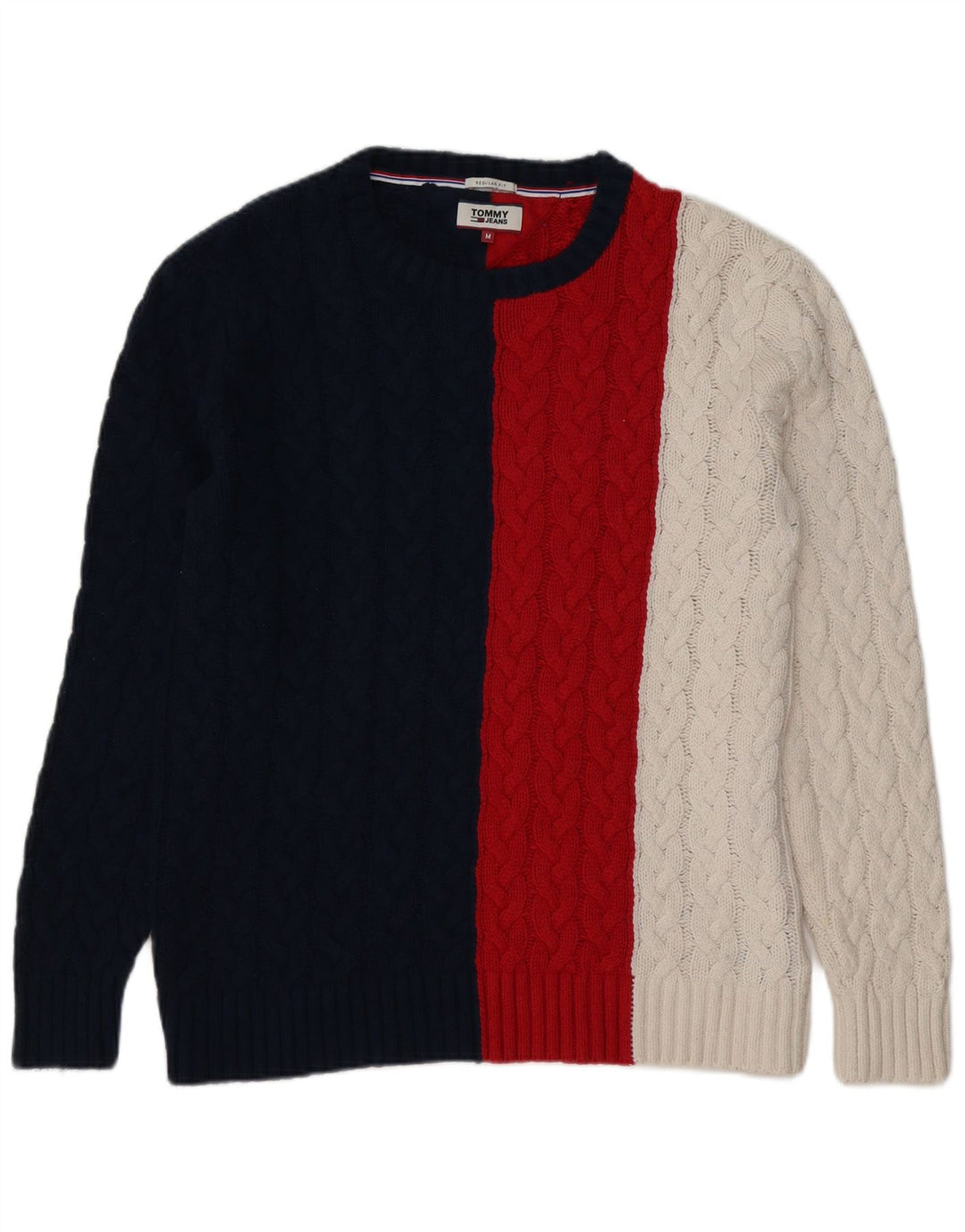 Pulover Tommy Hilfiger pentru bărbați, cu gât de barcă, mediu multicolor